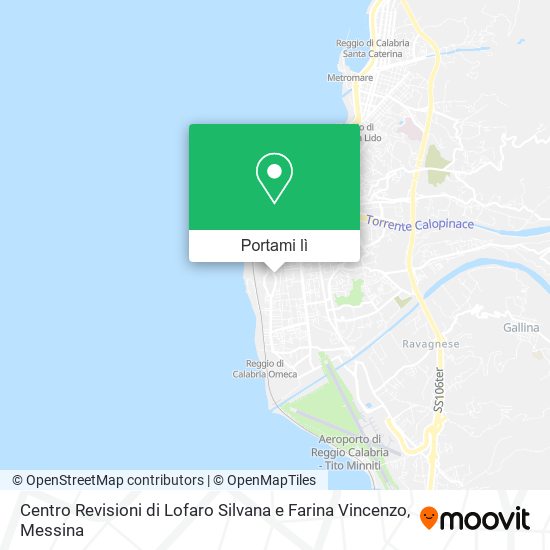 Mappa Centro Revisioni di Lofaro Silvana e Farina Vincenzo