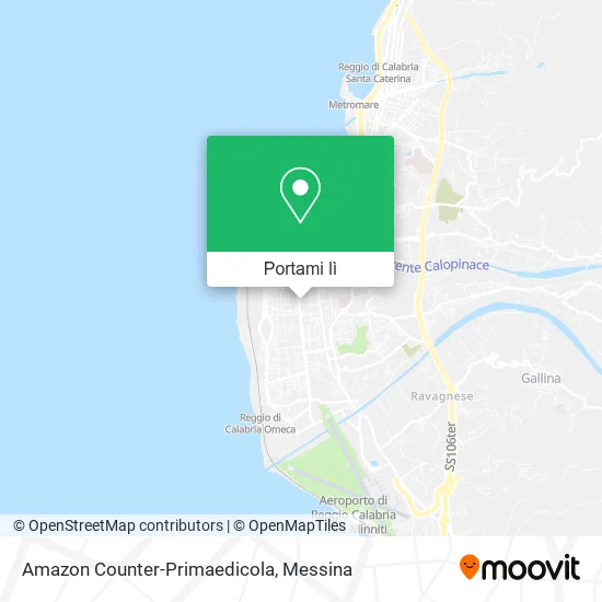 Mappa Amazon Counter-Primaedicola