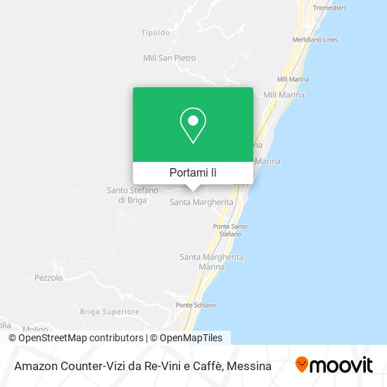 Mappa Amazon Counter-Vizi da Re-Vini e Caffè