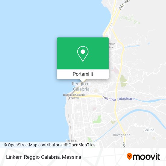 Mappa Linkem Reggio Calabria