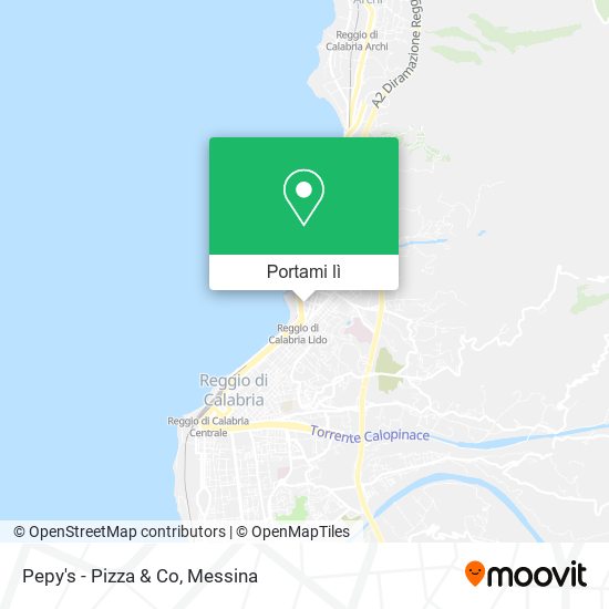 Mappa Pepy's - Pizza & Co