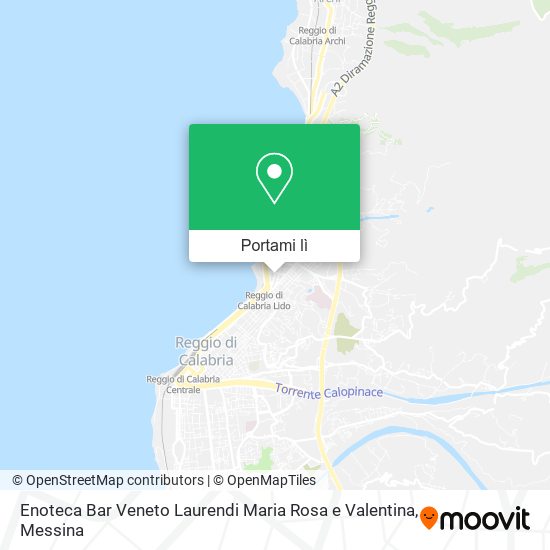 Mappa Enoteca Bar Veneto Laurendi Maria Rosa e Valentina