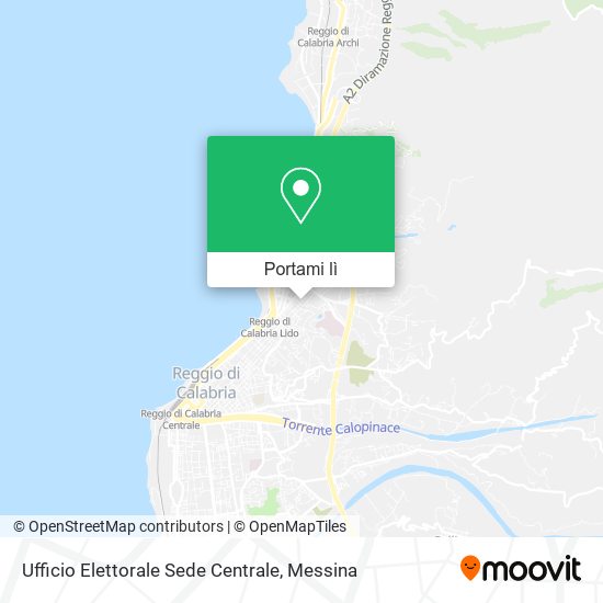 Mappa Ufficio Elettorale Sede Centrale