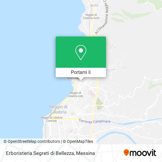 Mappa Erboristeria Segreti di Bellezza