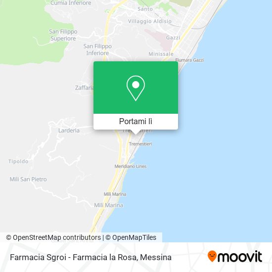 Mappa Farmacia Sgroi - Farmacia la Rosa