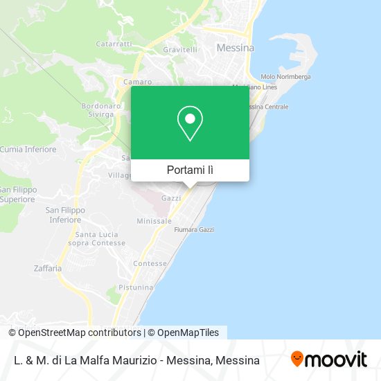 Mappa L. & M. di La Malfa Maurizio - Messina