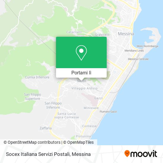 Mappa Socex Italiana Servizi Postali