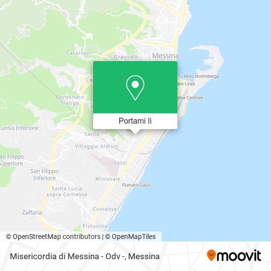 Mappa Misericordia di Messina - Odv -