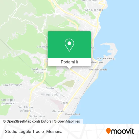 Mappa Studio Legale Traclo'