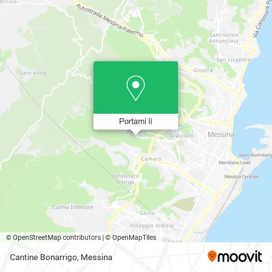 Mappa Cantine Bonarrigo