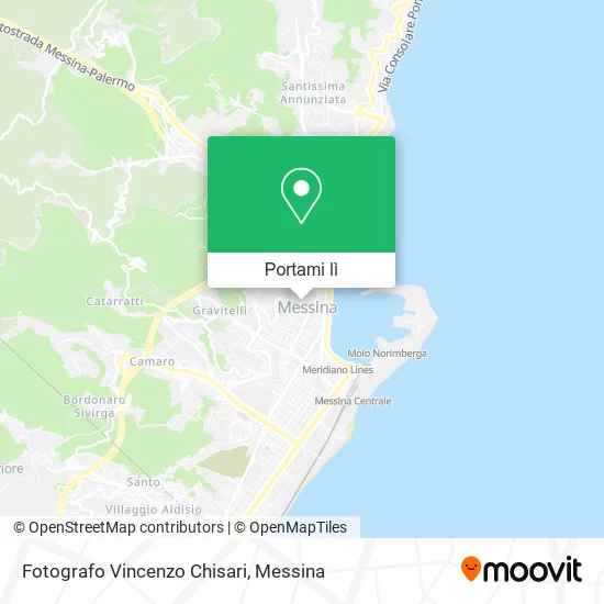 Mappa Fotografo Vincenzo Chisari