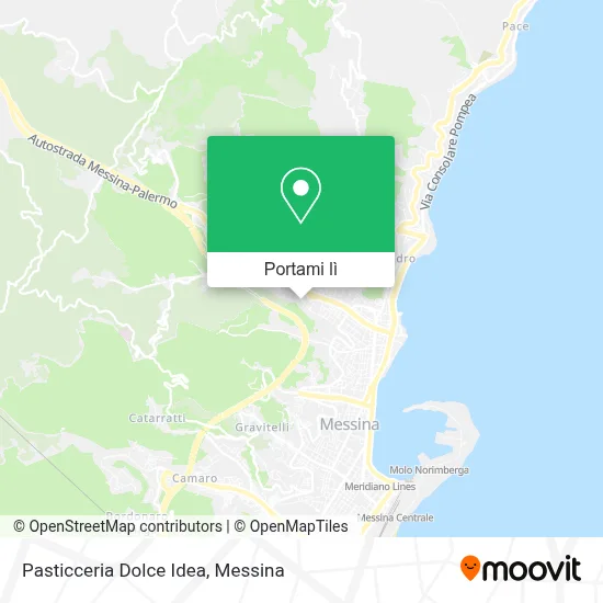 Mappa Pasticceria Dolce Idea