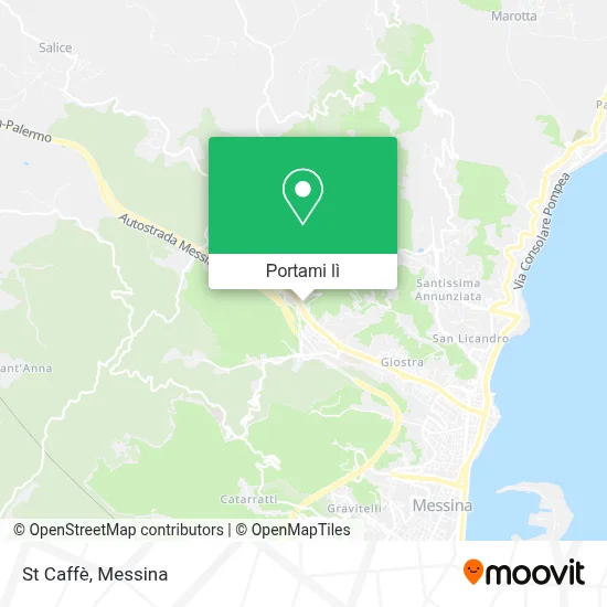 Mappa St Caffè