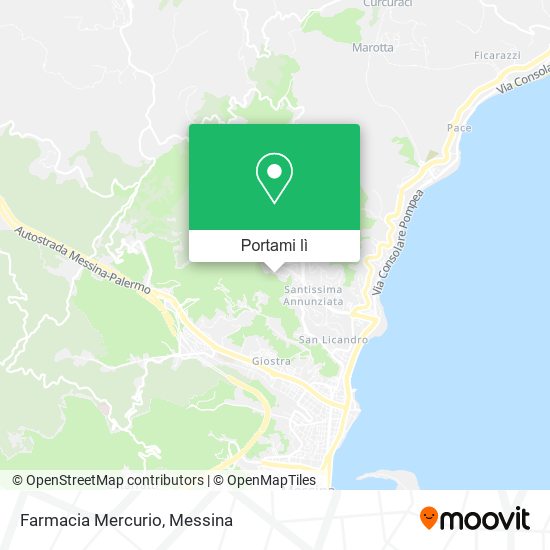 Mappa Farmacia Mercurio