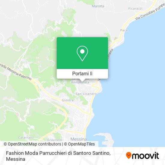 Mappa Fashion Moda Parrucchieri di Santoro Santino