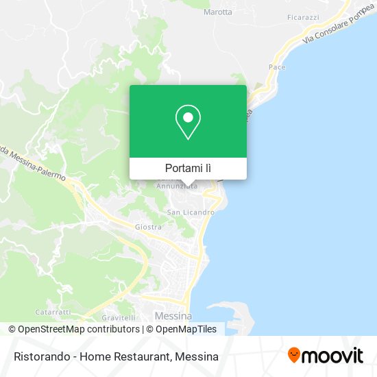 Mappa Ristorando - Home Restaurant