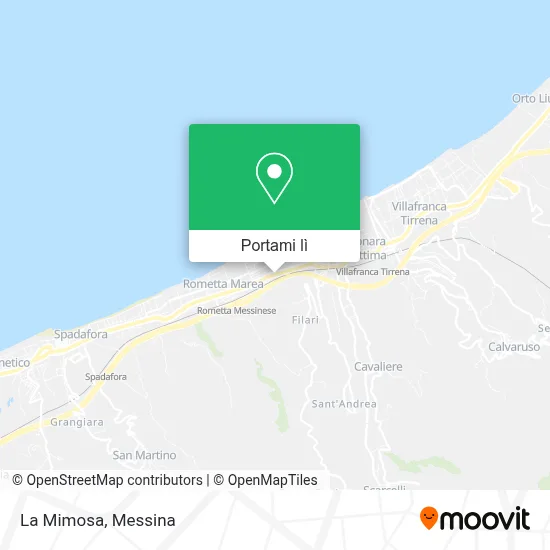 Mappa La Mimosa