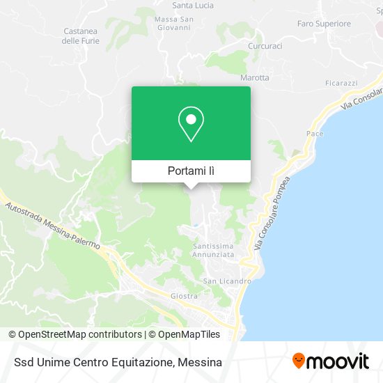 Mappa Ssd Unime Centro Equitazione