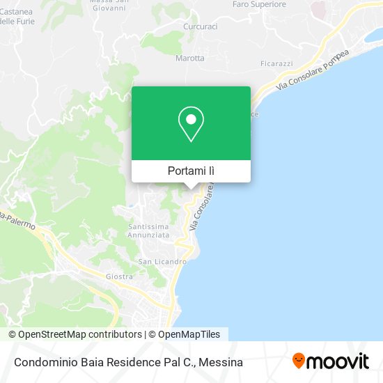 Mappa Condominio Baia Residence Pal C.