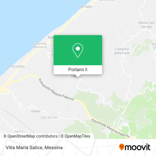 Mappa Villa Maria Salice