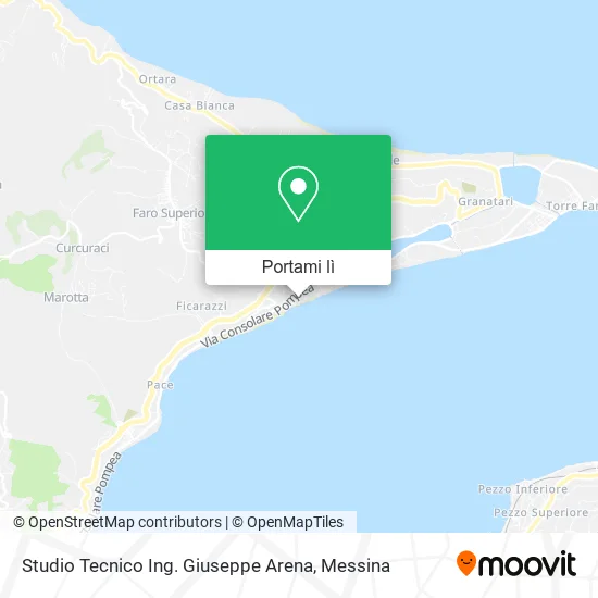 Mappa Studio Tecnico Ing. Giuseppe Arena