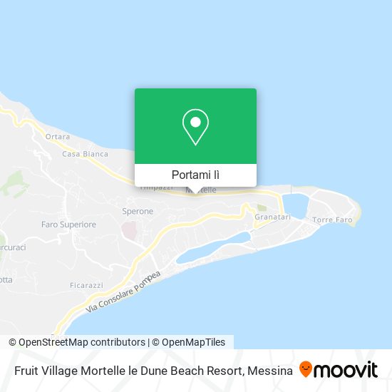 Mappa Fruit Village Mortelle le Dune Beach Resort