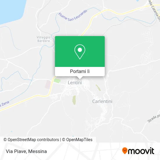 Mappa Via Piave