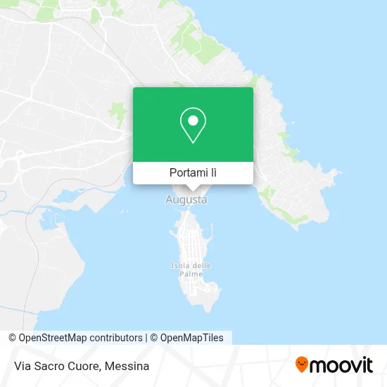 Mappa Via Sacro Cuore