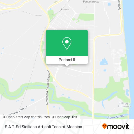 Mappa S.A.T. Srl Siciliana Articoli Tecnici