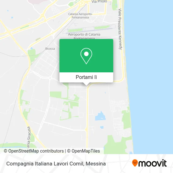 Mappa Compagnia Italiana Lavori Comil