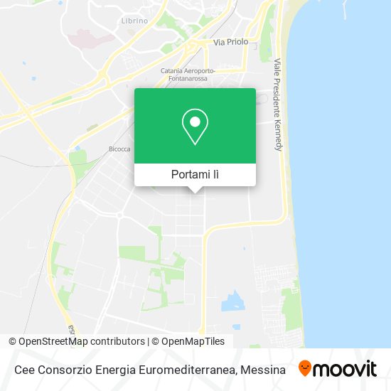 Mappa Cee Consorzio Energia Euromediterranea