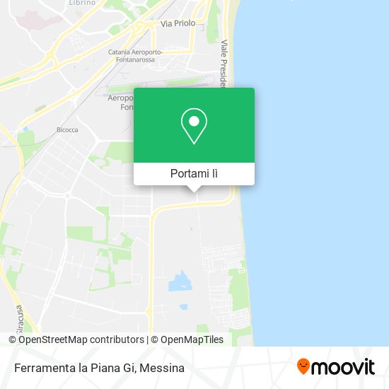 Mappa Ferramenta la Piana Gi