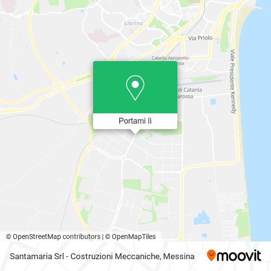 Mappa Santamaria Srl - Costruzioni Meccaniche