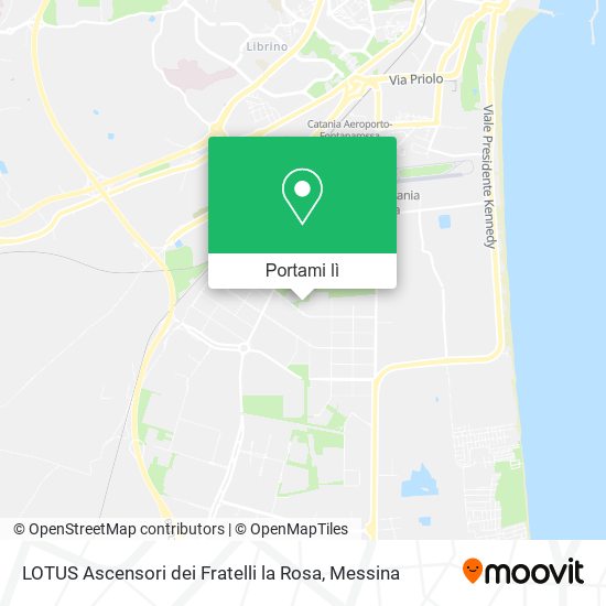 Mappa LOTUS Ascensori dei Fratelli la Rosa