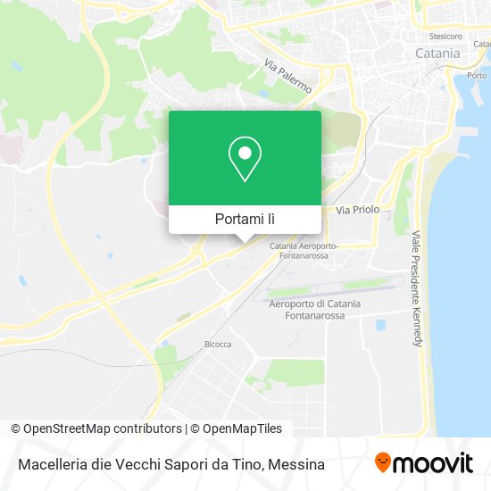 Mappa Macelleria die Vecchi Sapori da Tino