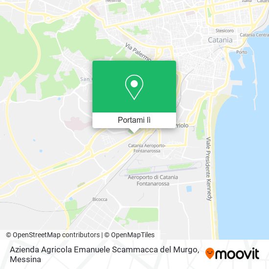 Mappa Azienda Agricola Emanuele Scammacca del Murgo