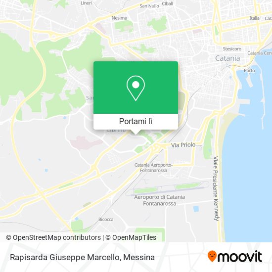 Mappa Rapisarda Giuseppe Marcello