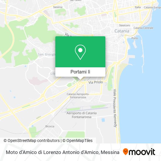 Mappa Moto d'Amico di Lorenzo Antonio d'Amico