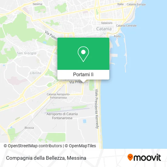 Mappa Compagnia della Bellezza