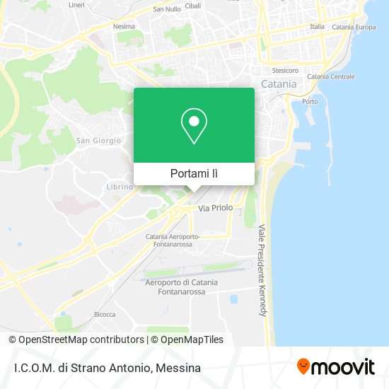 Mappa I.C.O.M. di Strano Antonio