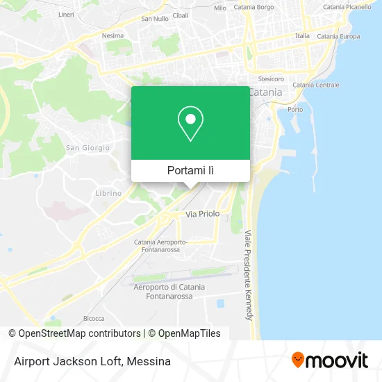 Mappa Airport Jackson Loft