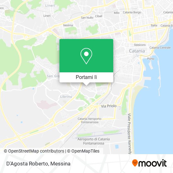 Mappa D'Agosta Roberto