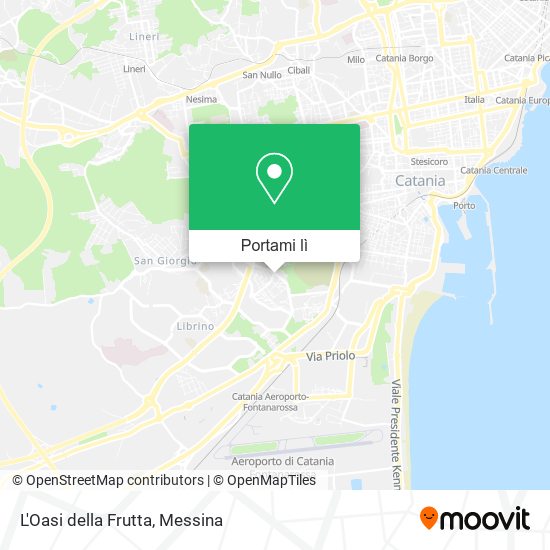 Mappa L'Oasi della Frutta