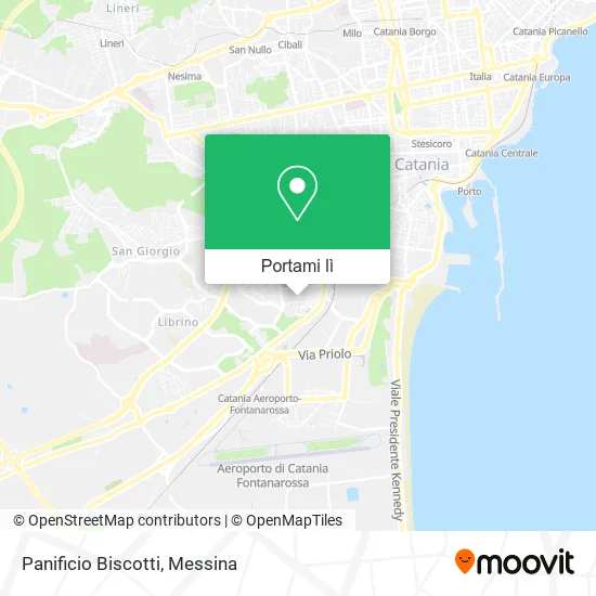 Mappa Panificio Biscotti