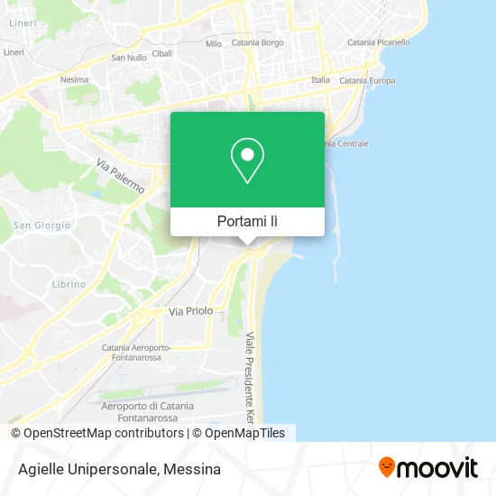 Mappa Agielle Unipersonale