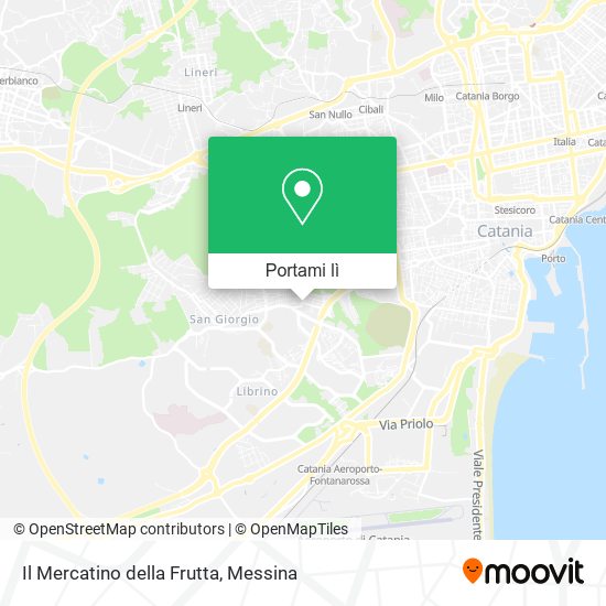 Mappa Il Mercatino della Frutta