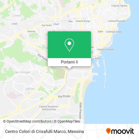 Mappa Centro Colori di Crisafulli Marco