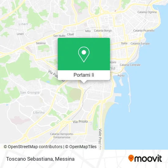 Mappa Toscano Sebastiana