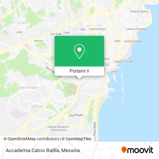 Mappa Accademia Calcio Balilla