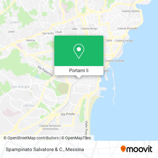 Mappa Spampinato Salvatore & C.